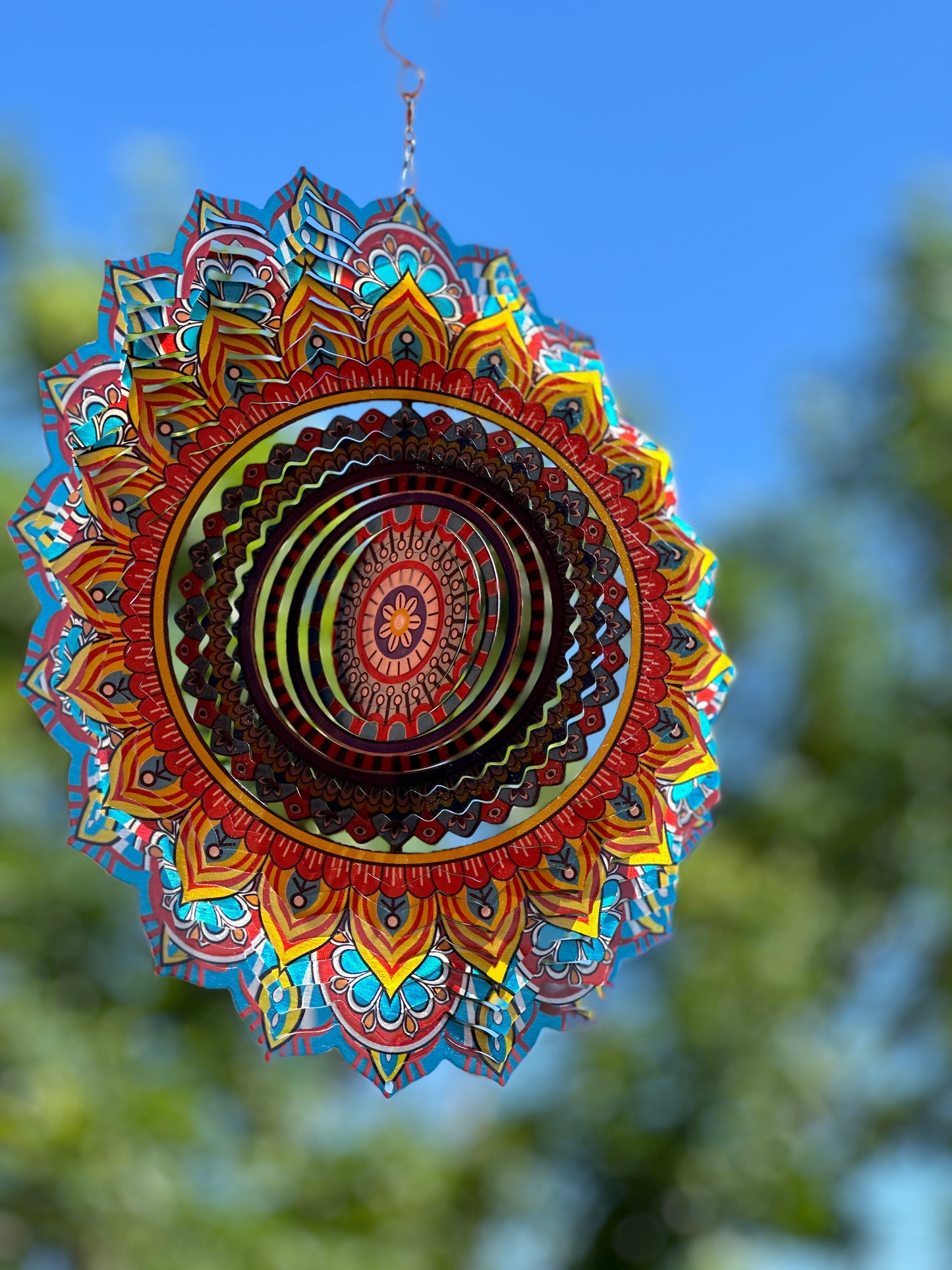 Mandala Flower Blanket