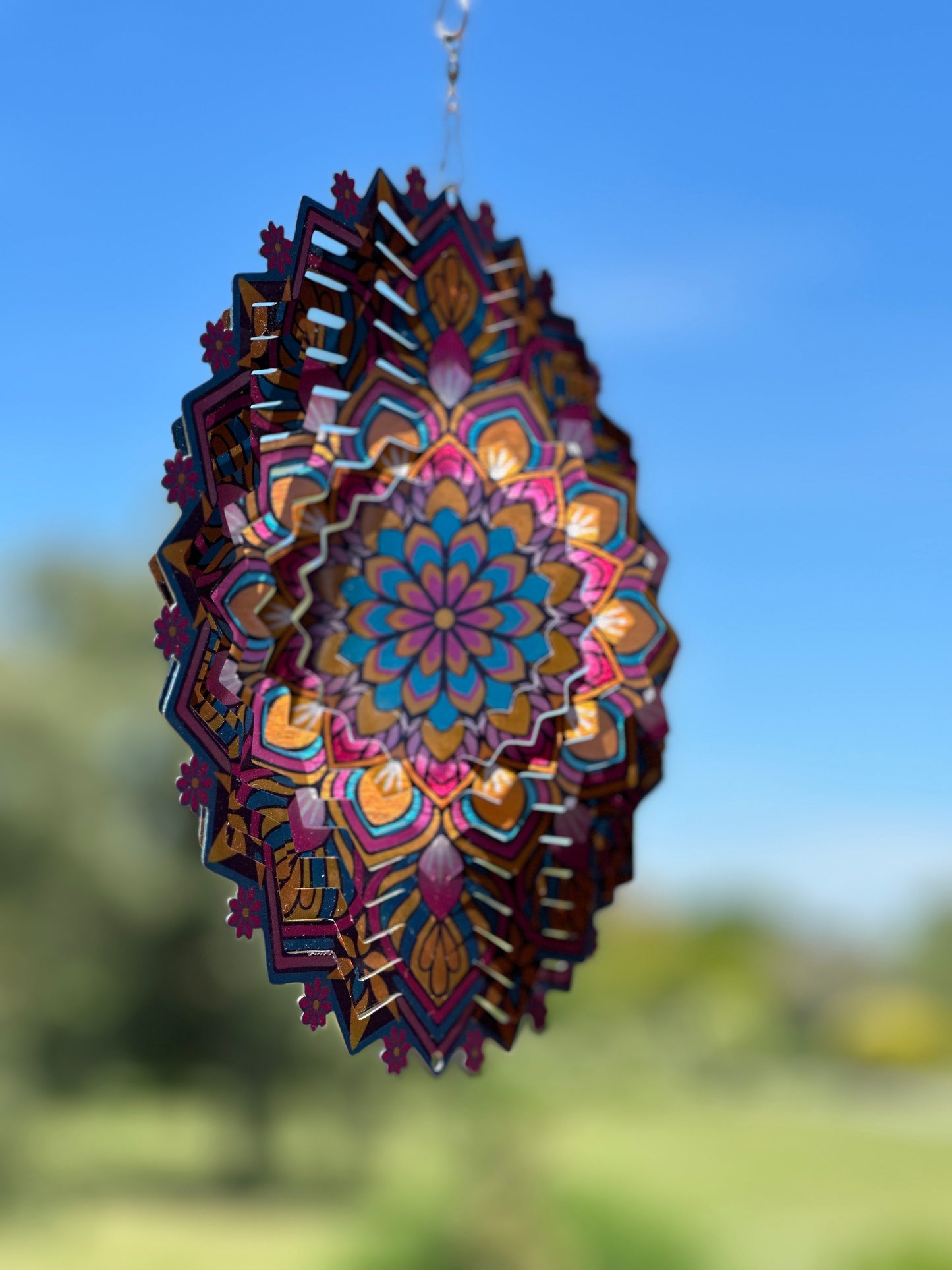 Mini mandala Plumeria Rubra
