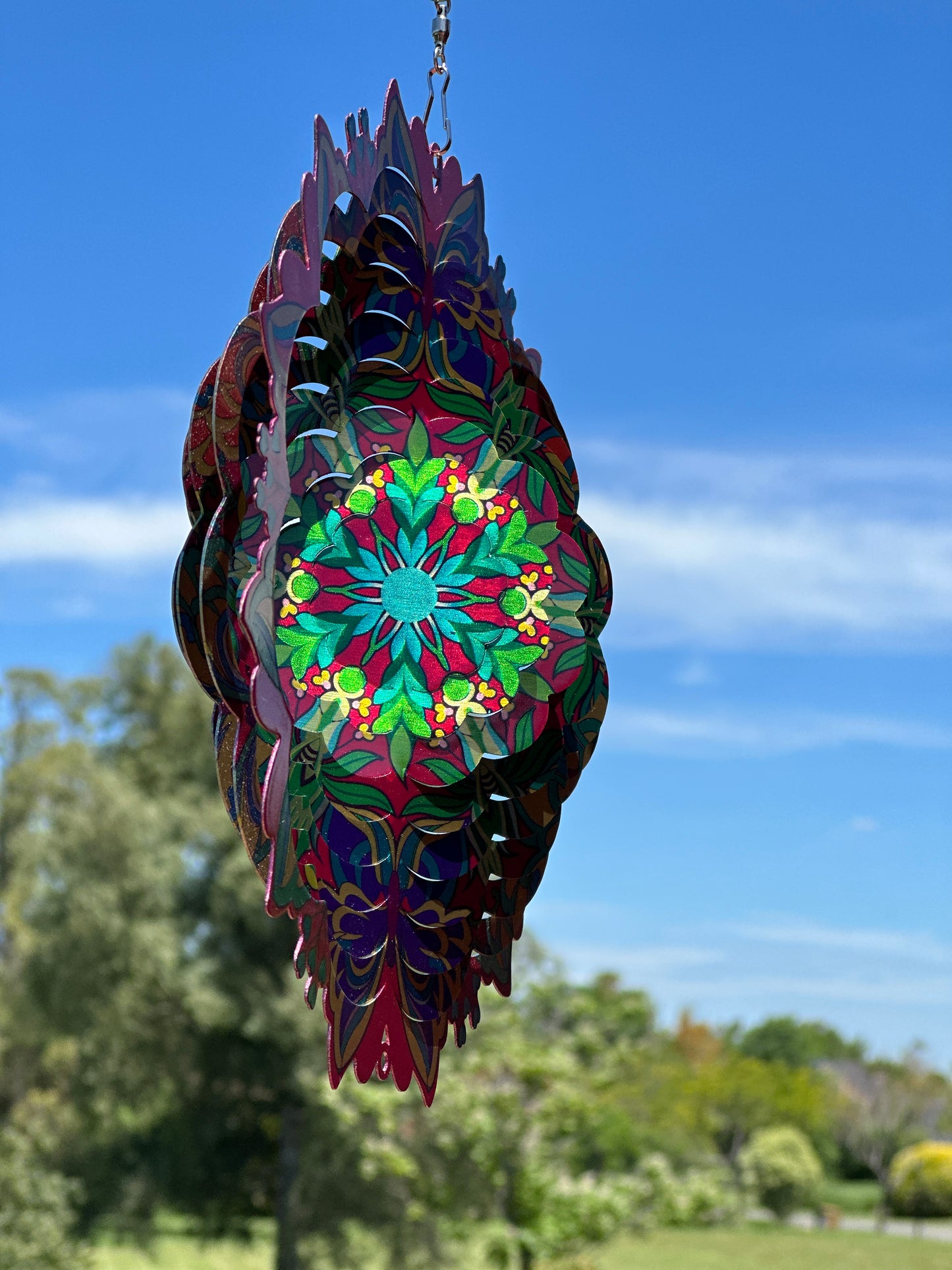Mini mandala Verbena