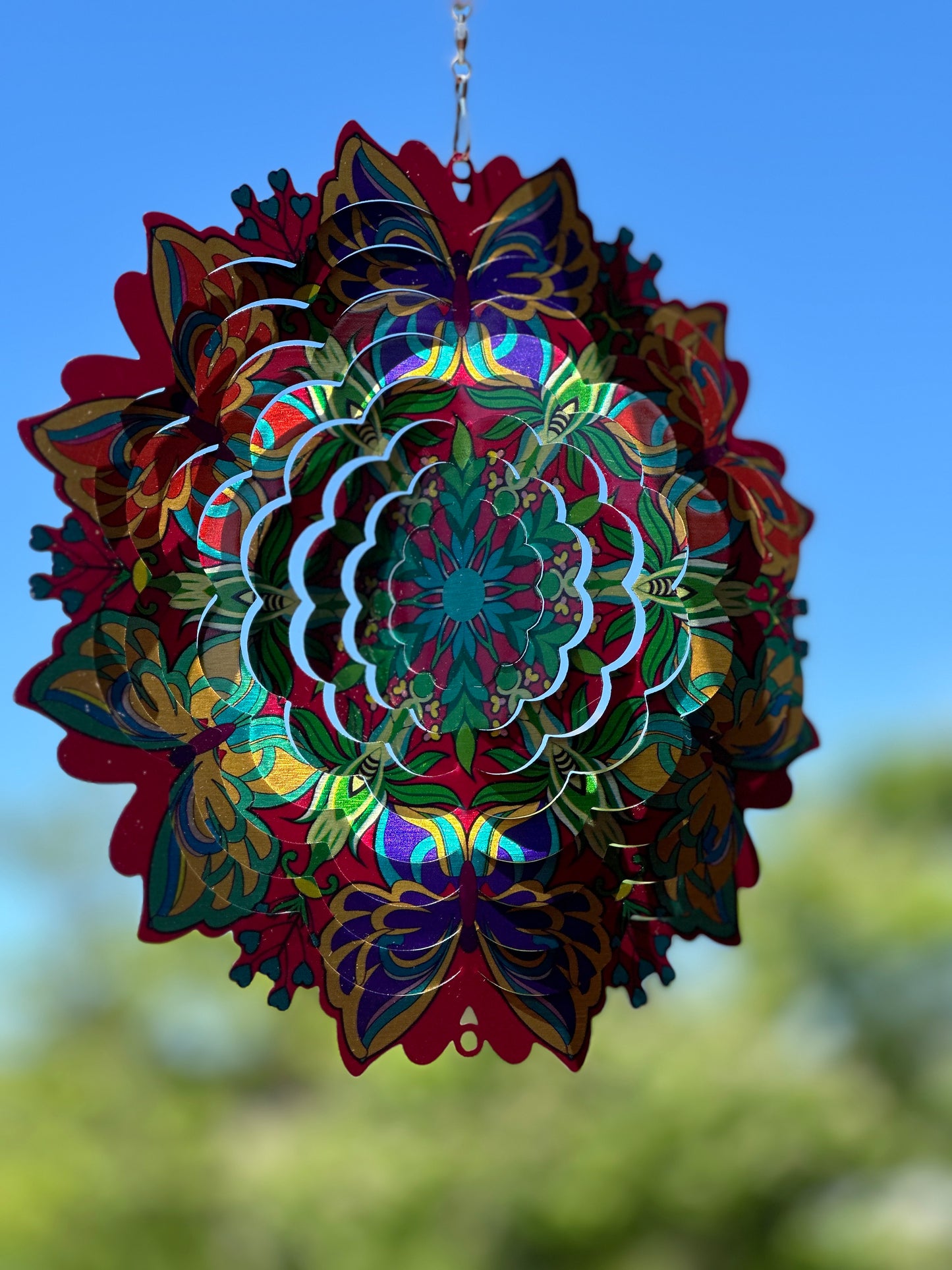 Mini mandala Verbena