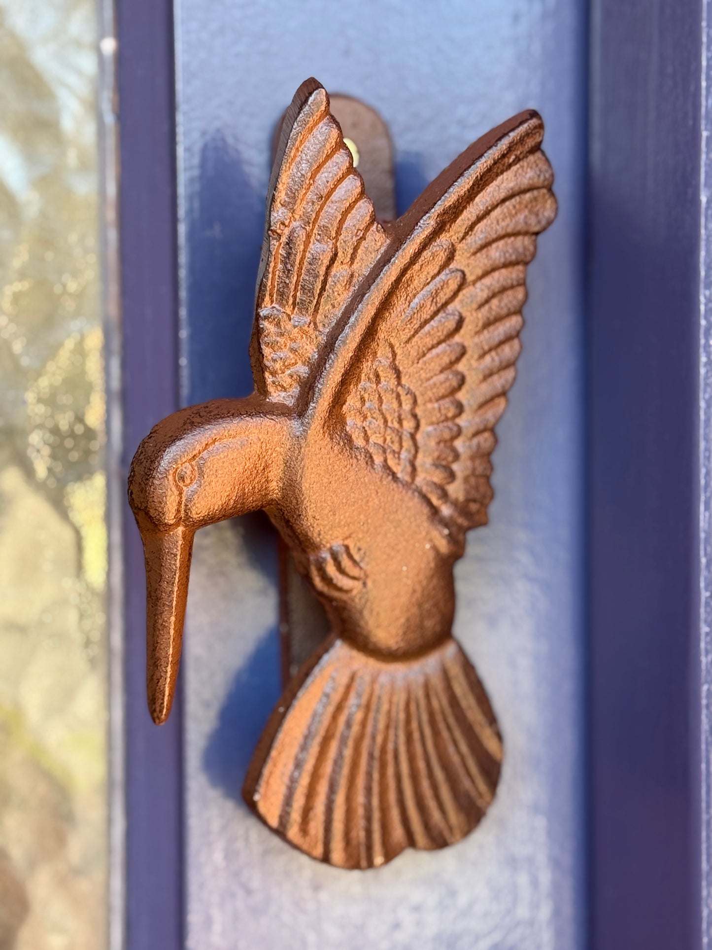Llamador de puerta Colibrí