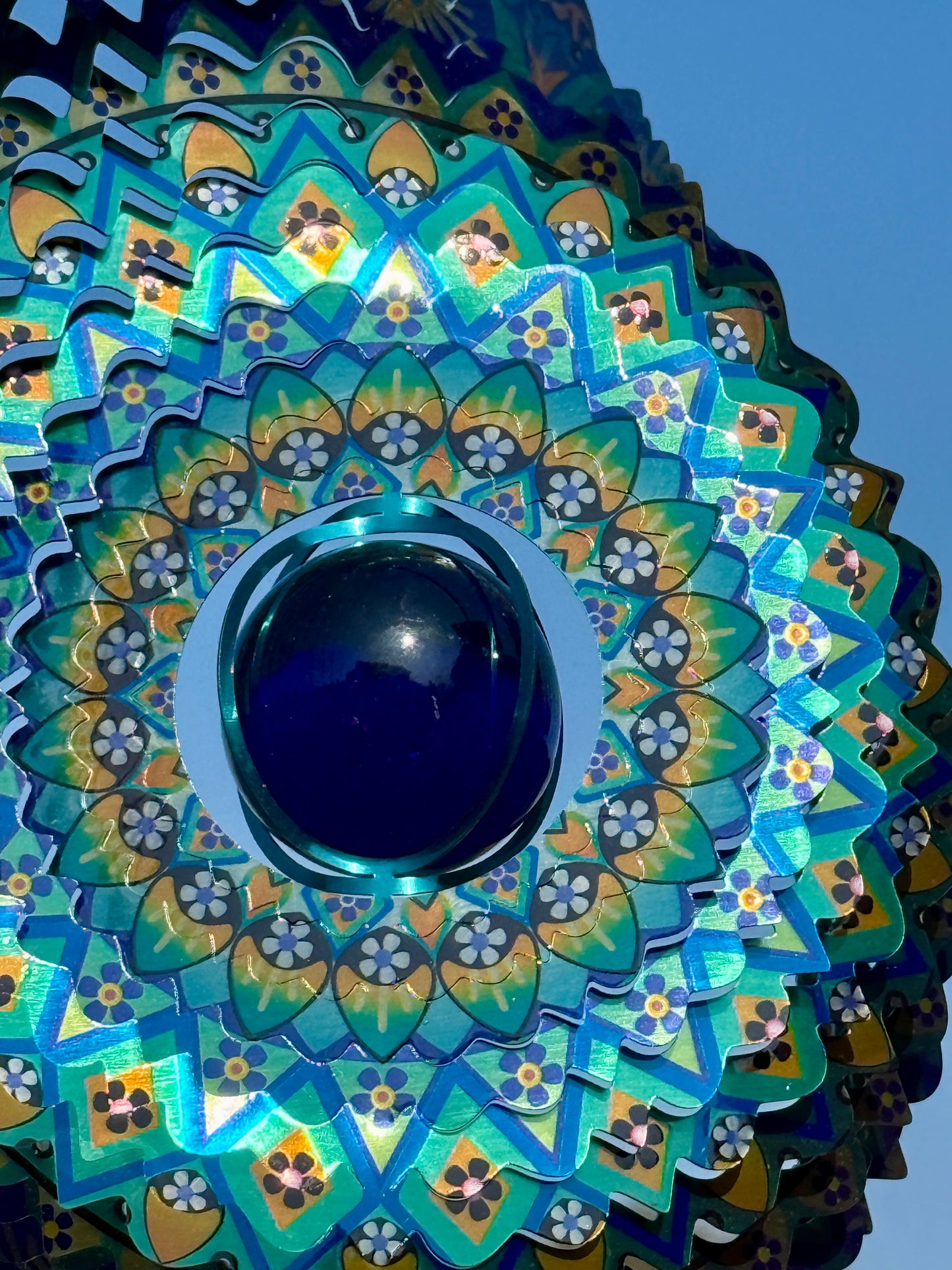 Mandala Margarita con esfera