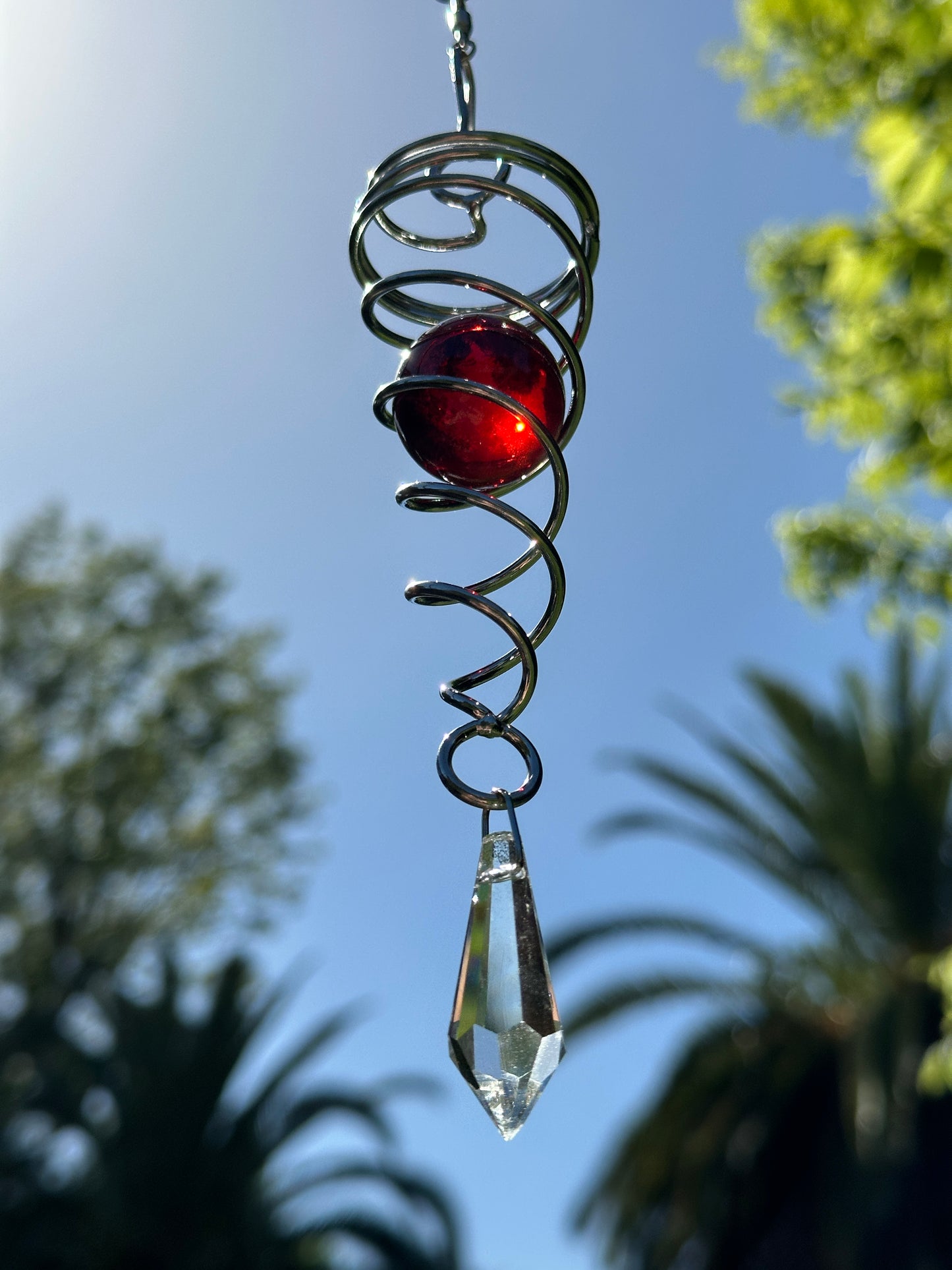 Mini Red Spiral