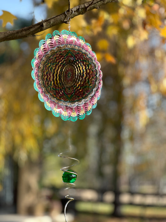 Chrysanthemum Mandala Kit + Green Spiral