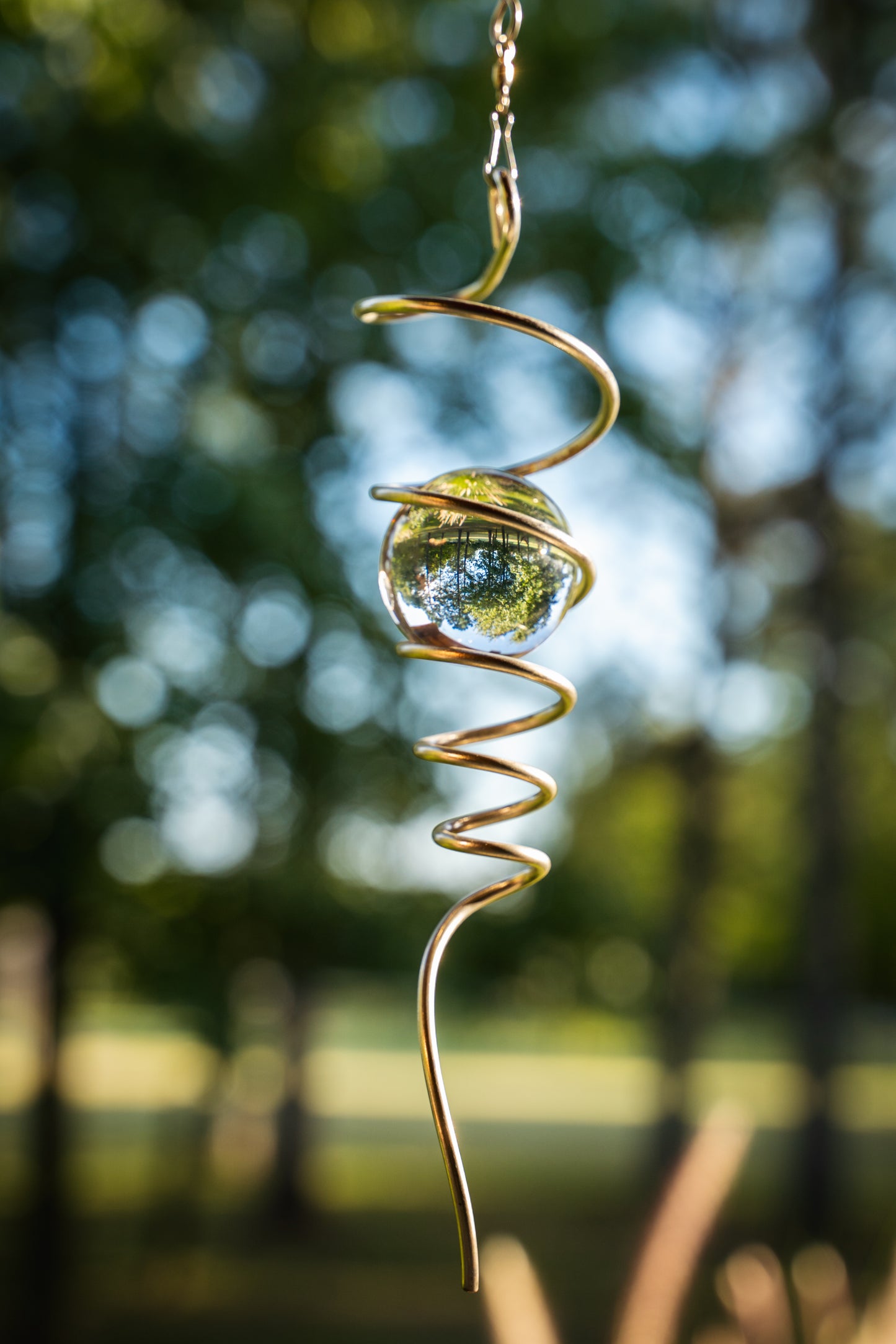 Transparent spiral