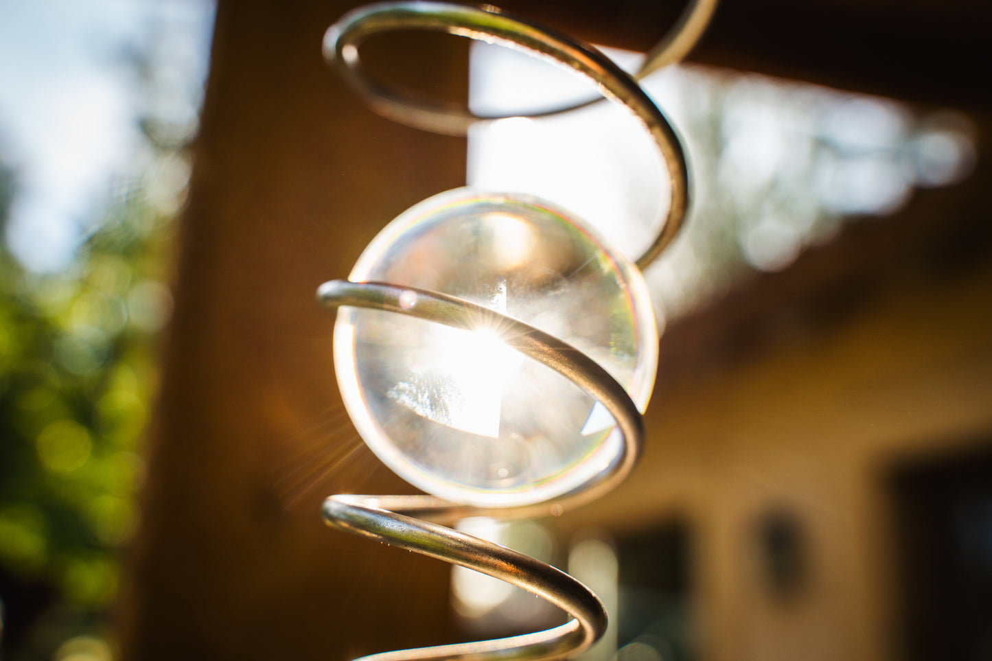 Transparent spiral