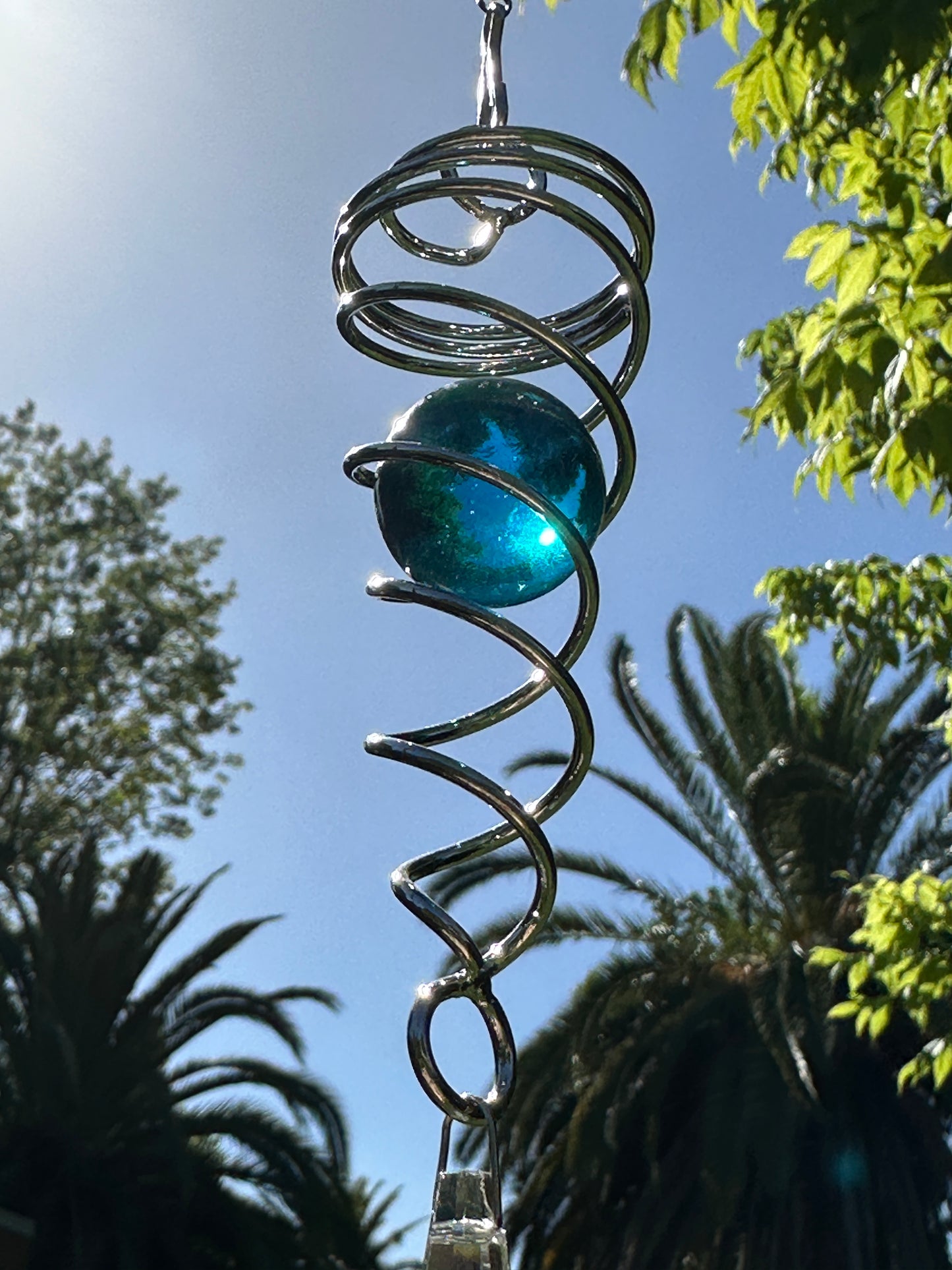 Mini Turquoise Spiral