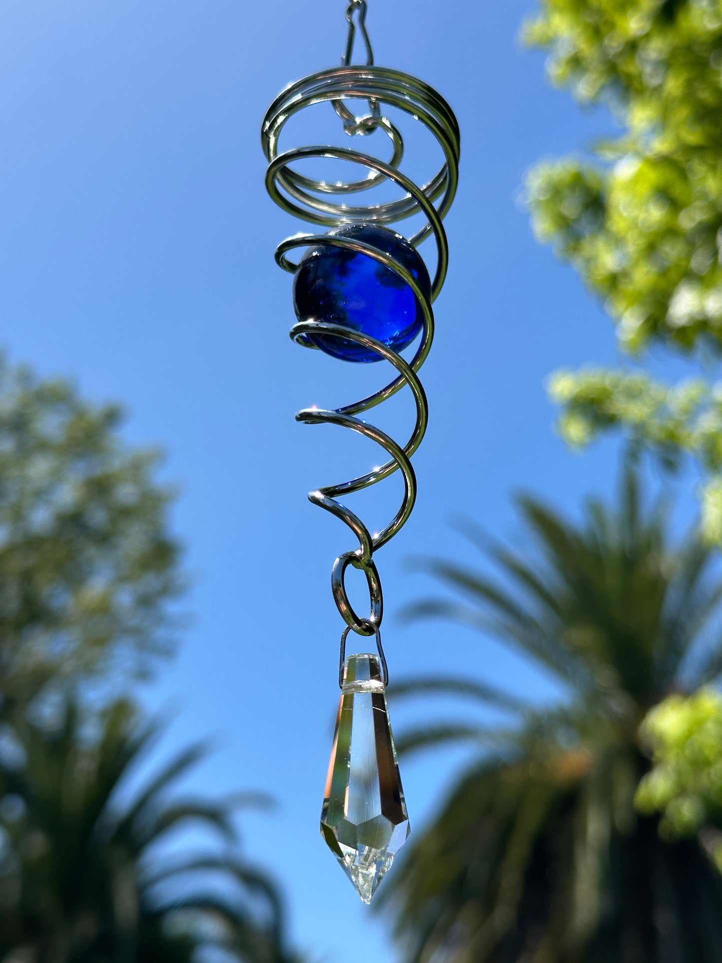 Mini Blue Spiral