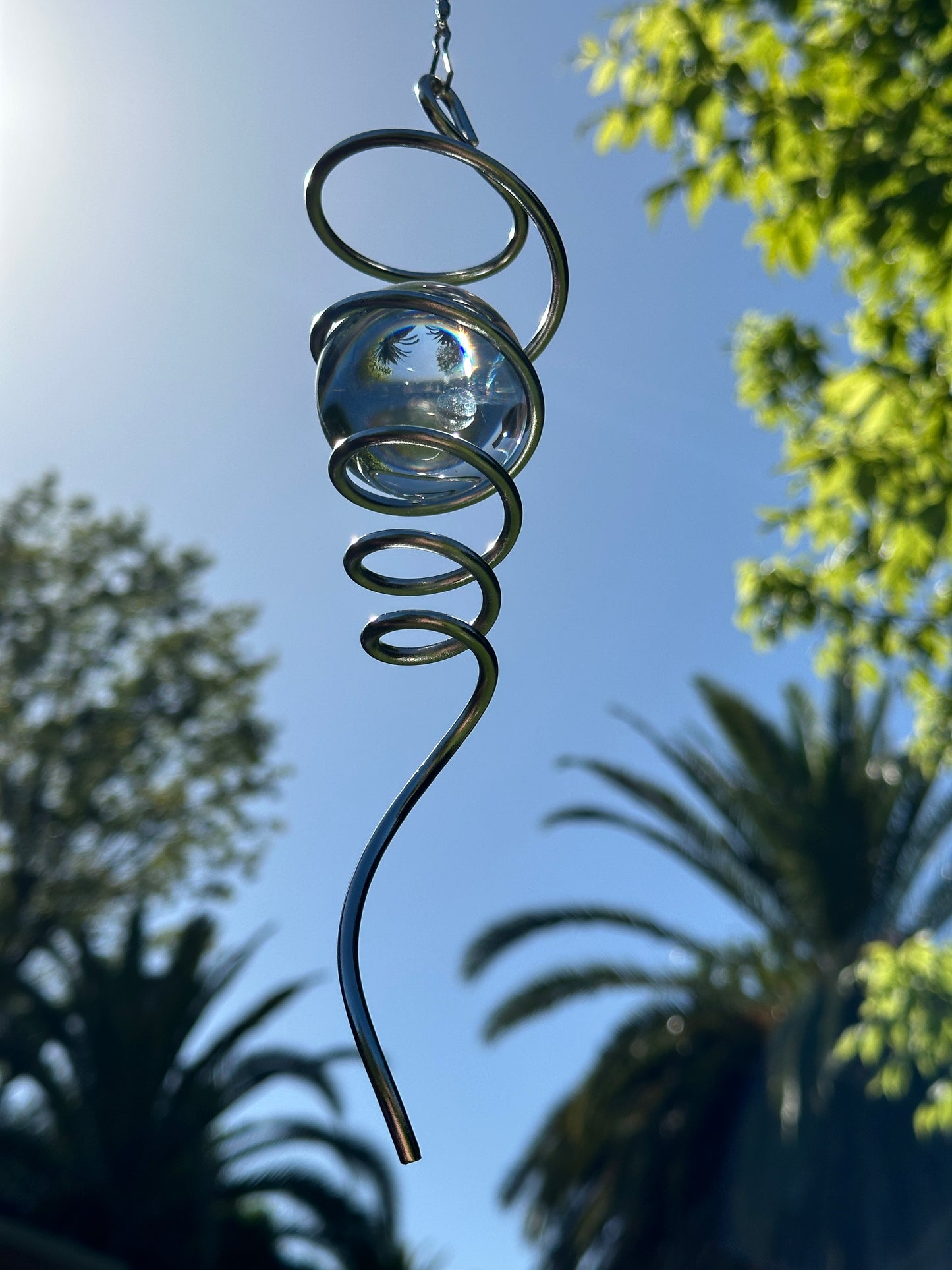 Transparent spiral