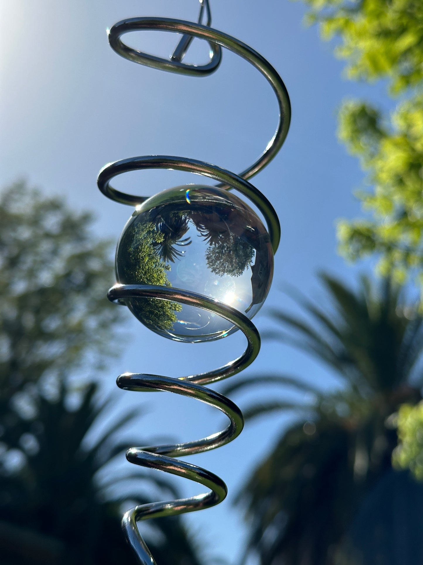 Transparent spiral