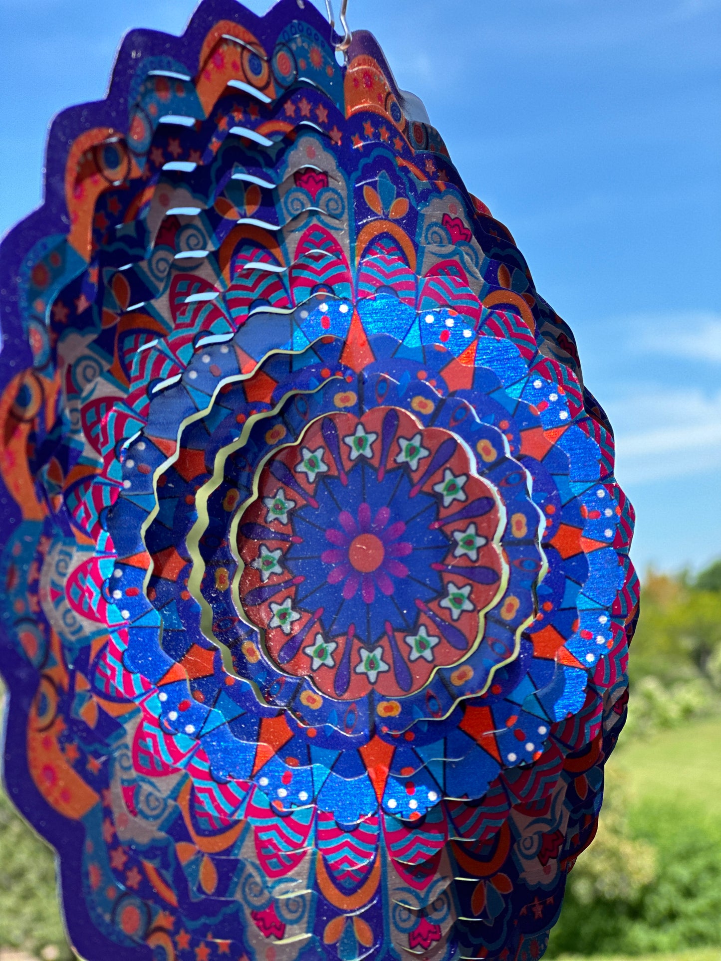 Mini mandala Flor de pajaro