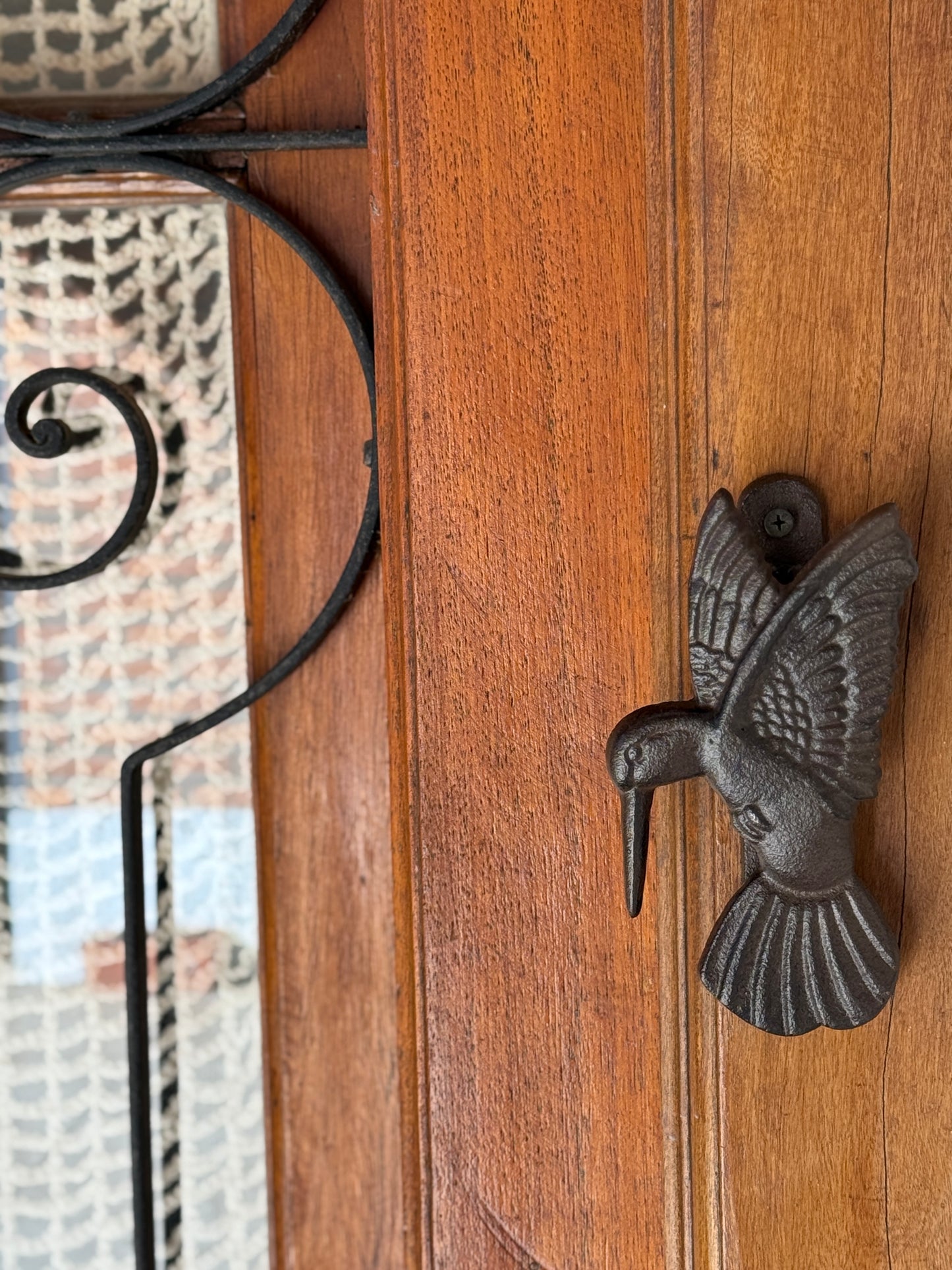 Llamador de puerta Colibrí