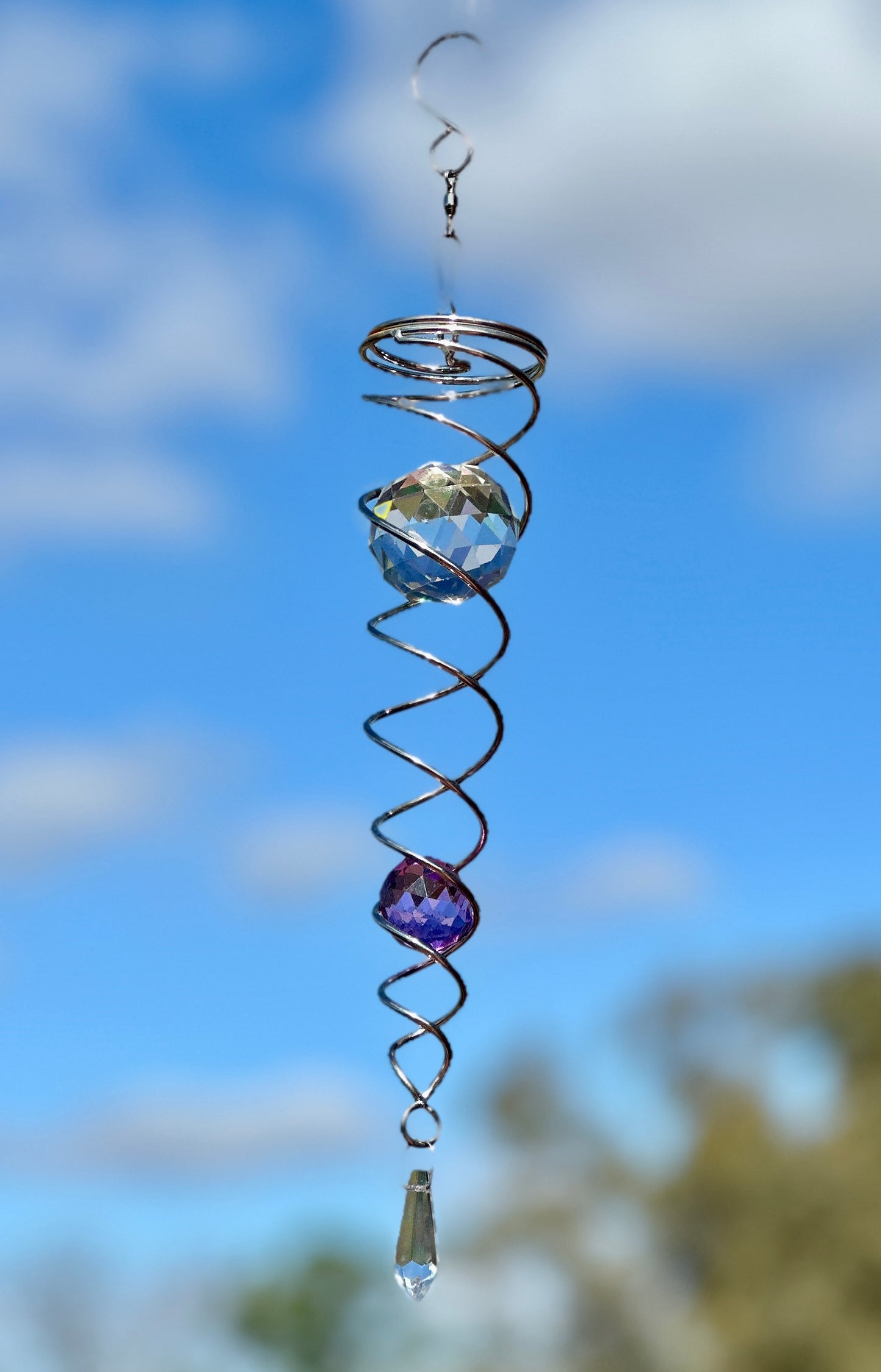 Double spiral Violet