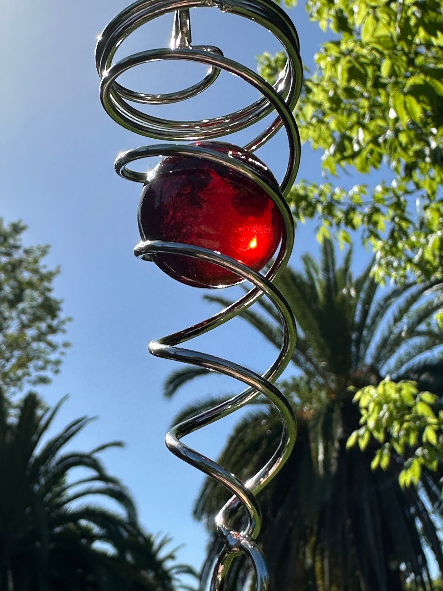 Mini Red Spiral