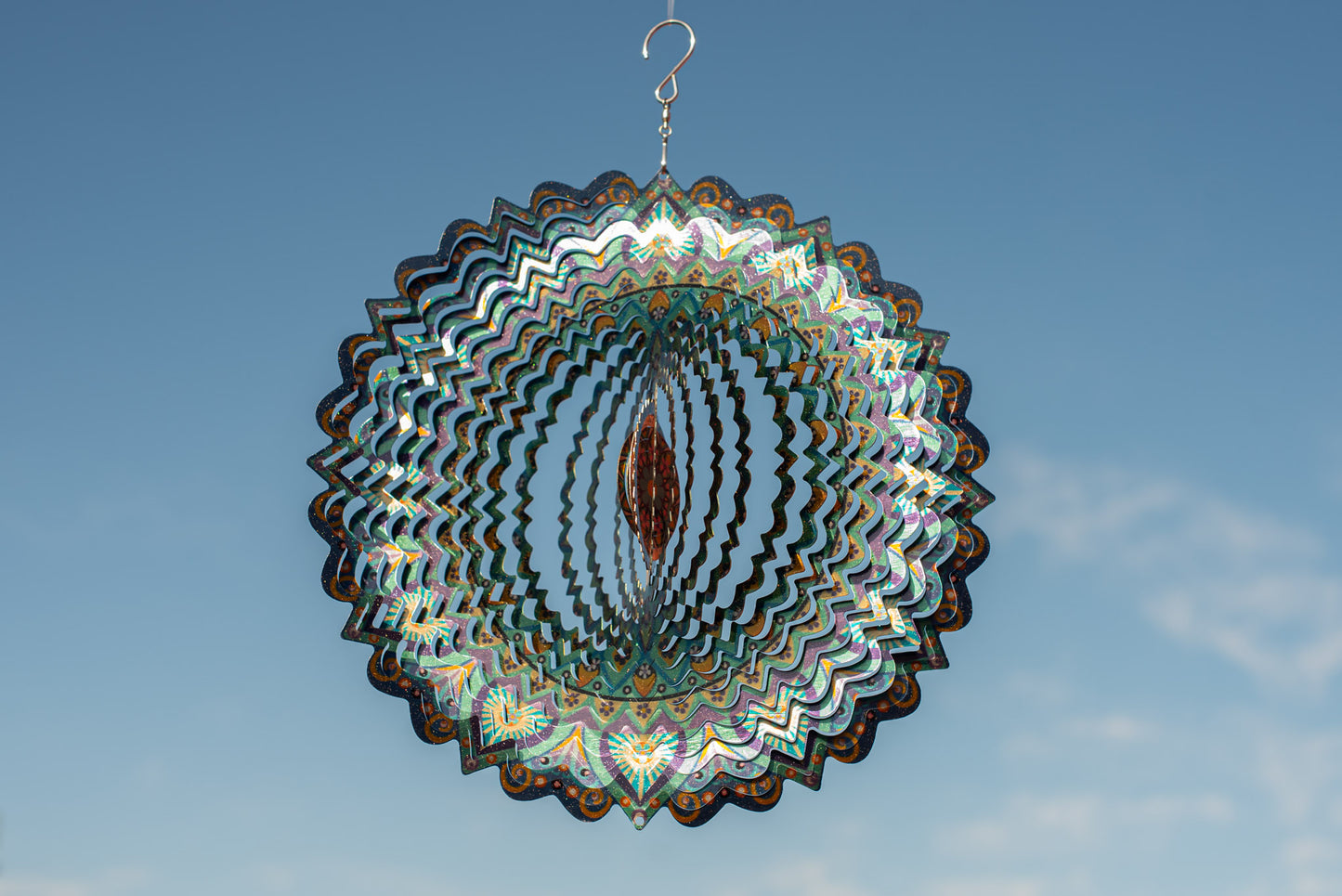 Mandala Margarita Azul