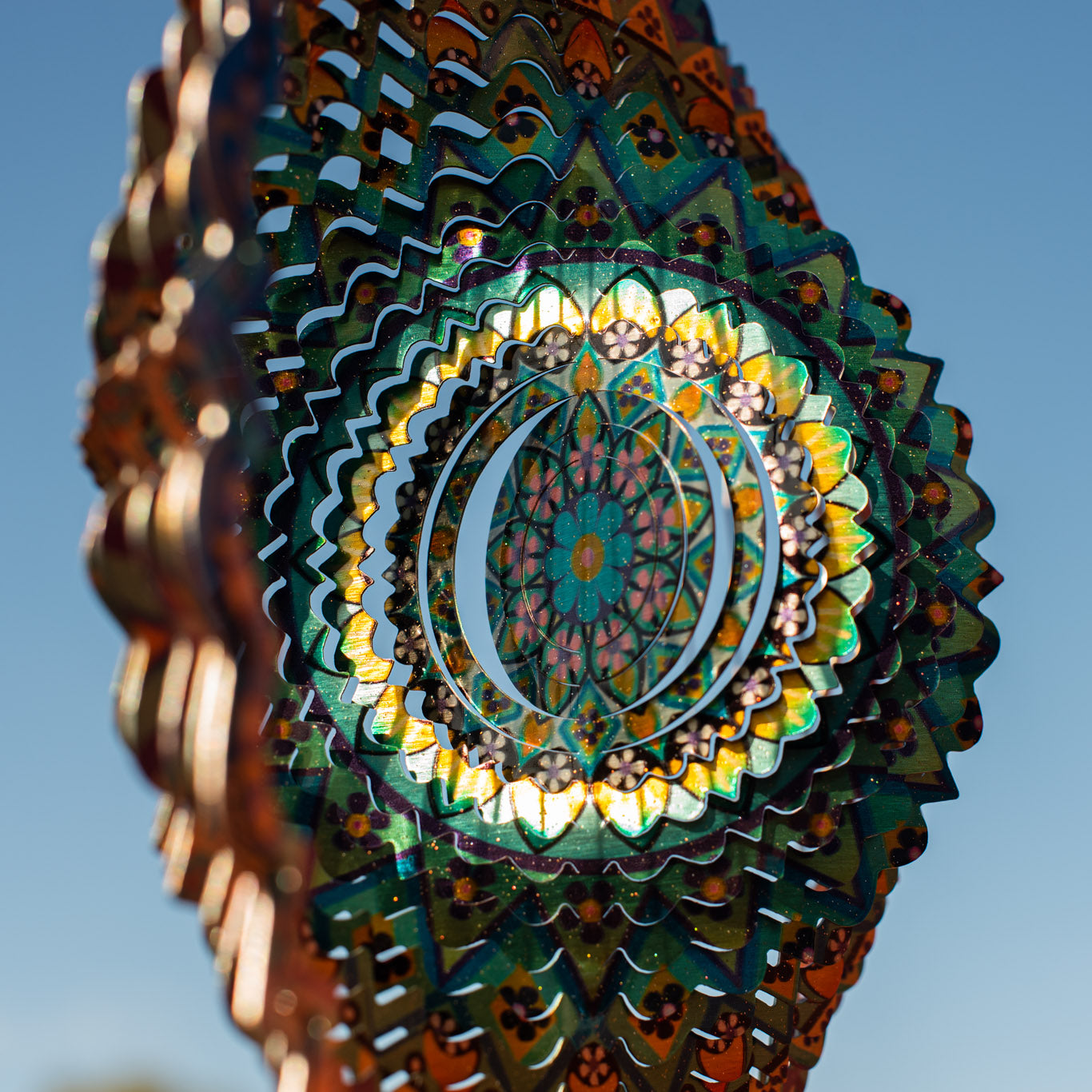Mandala Margarita Azul
